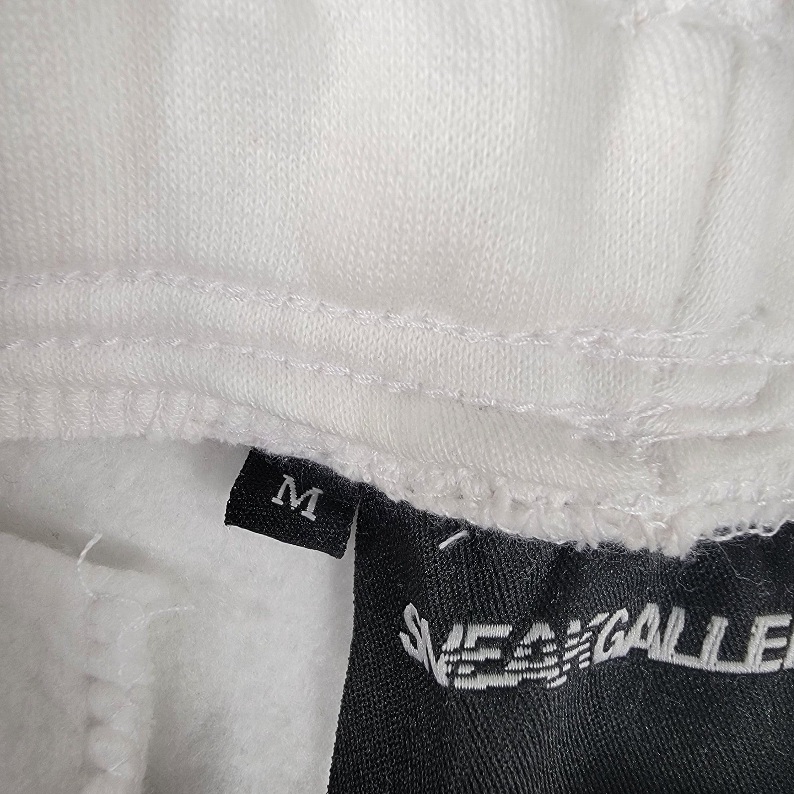 SneakGallery GOAT Short Sleeve Hoodie Jogger Sweat Suit Set Mens M White NWT 6694