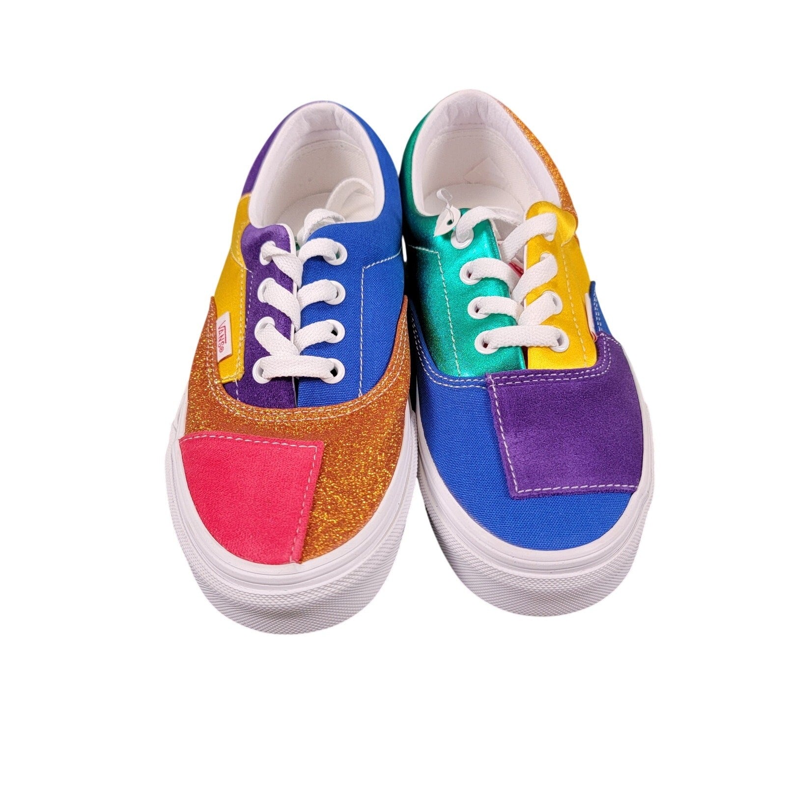 Vans Era Rainbow Pride Patchwork Sneakers Men 5 Women 6.5 VN0A54F144B13