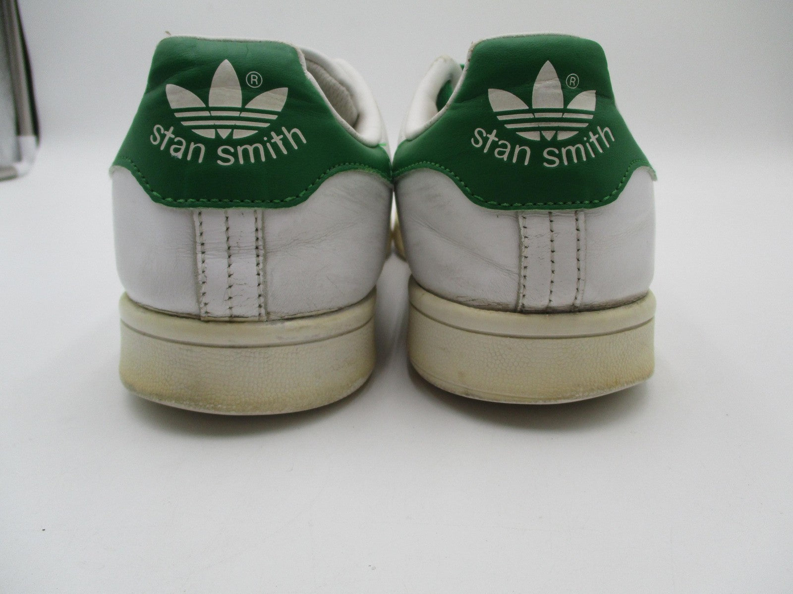 Adidas Stan Smith Shoes Mens Size 10 White Green Leather Tennis Sneakers M203248