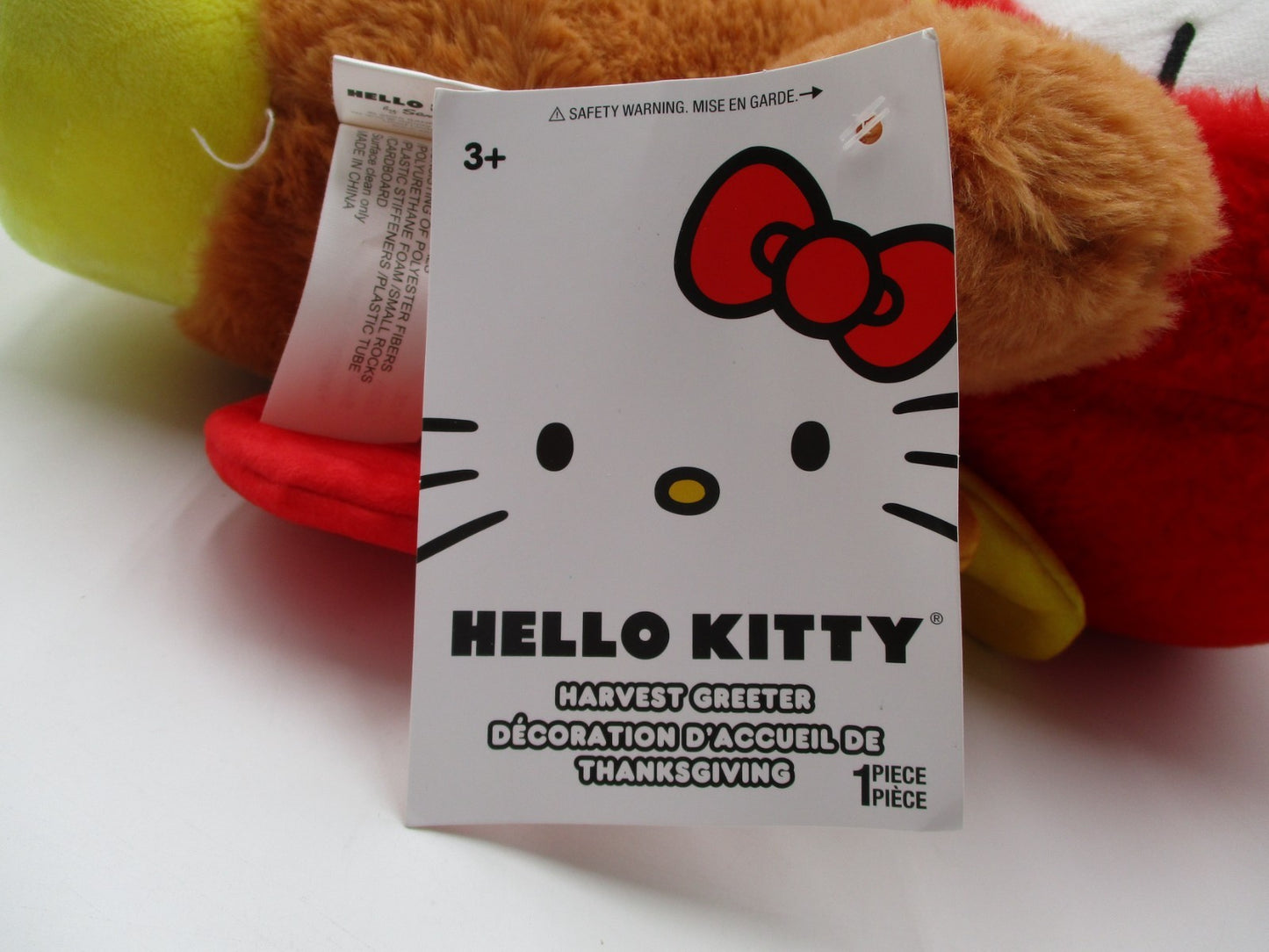 Sanrio Hello Kitty 18" Thanksgiving Harvest Fall Autumn Turkey Plush Greeter6