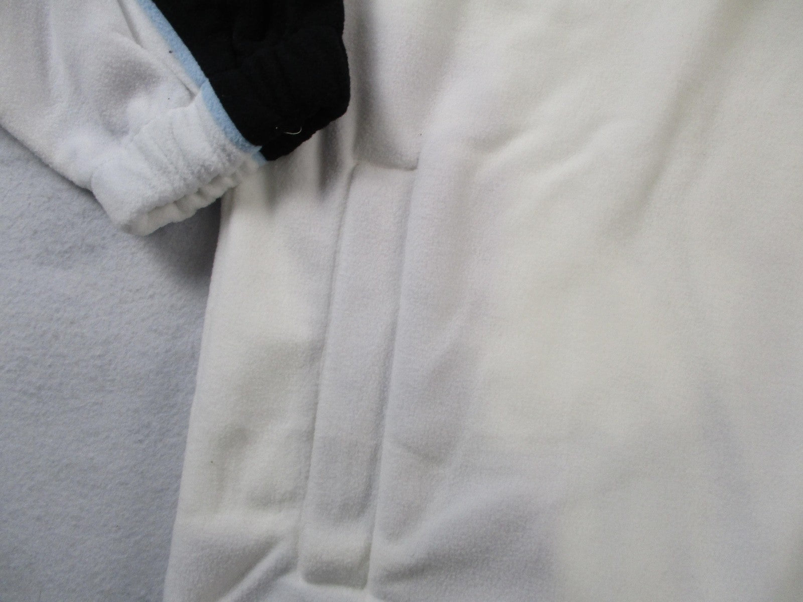 Southpole Sweatshirt Mens 2XL White Blue Fleece Pullover Snap Mock Neck Logo4