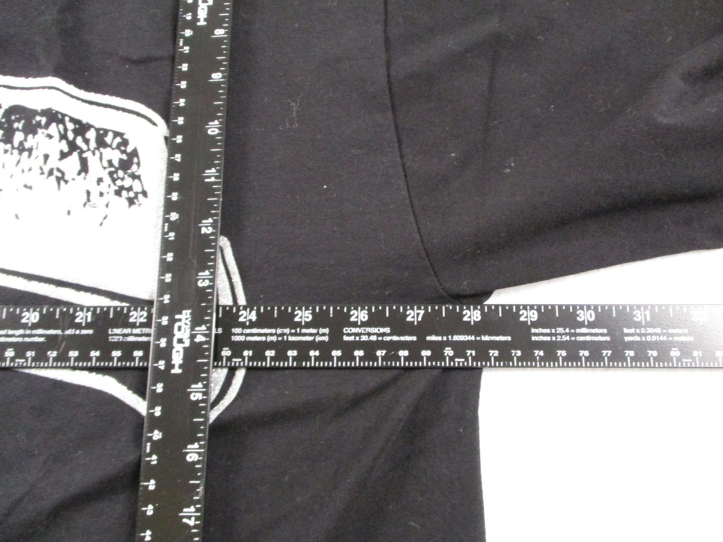 Moss Shirt Mens 3XL Black Silver Glitter Smoking Gun Graphic Tee Oversized5