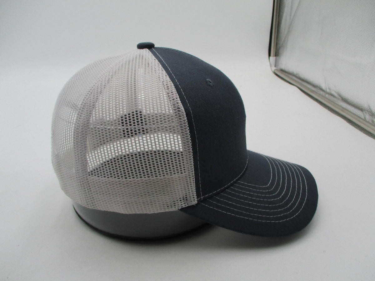 Cobra Hat Cap Snap Back Mens One Size Gray White Dog Graphic Trucker Mesh7