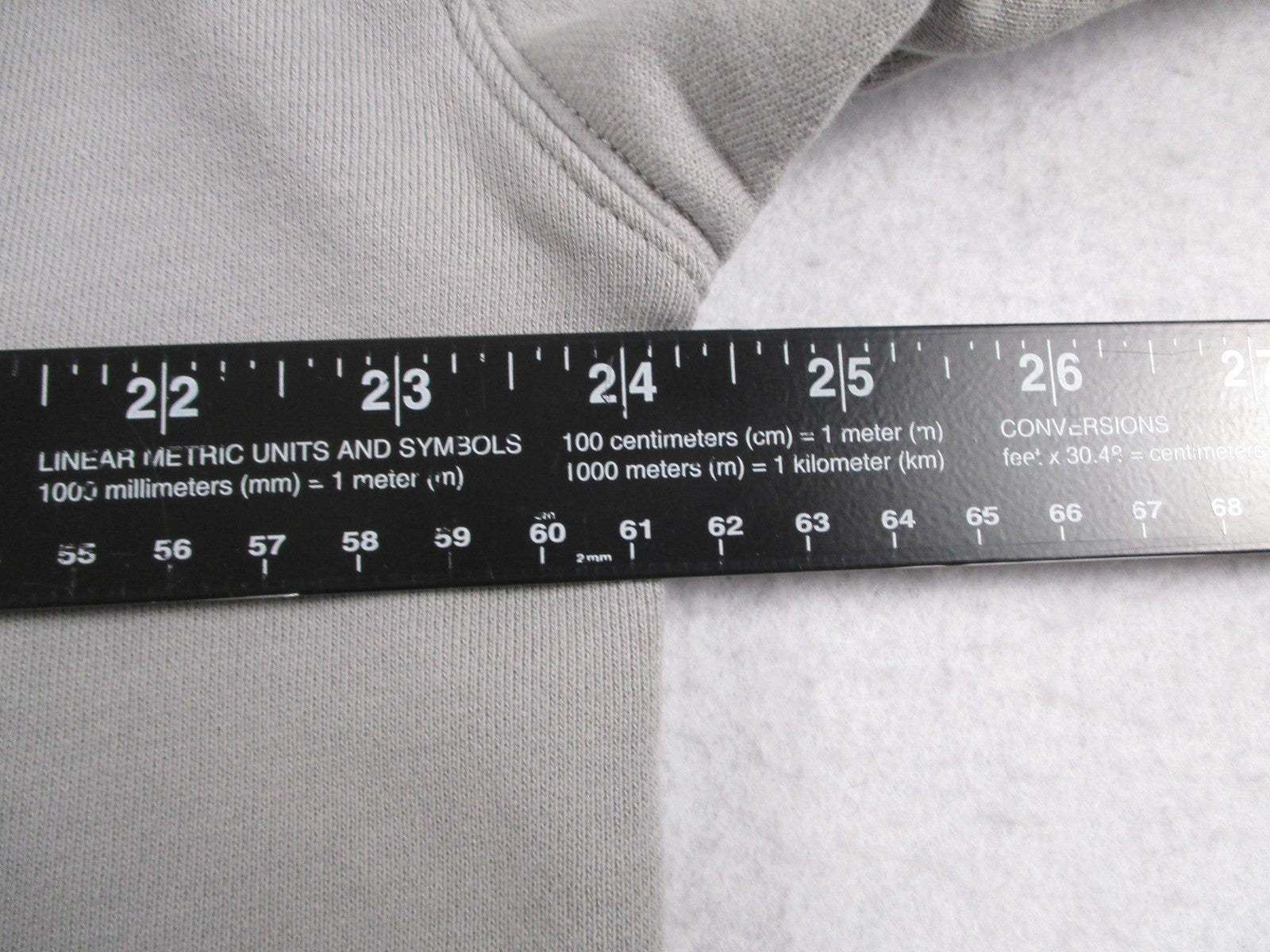 Homme + Femme Hoodie Mens Large Gray Fleece Sweatshirt Money Sex Respect 16599