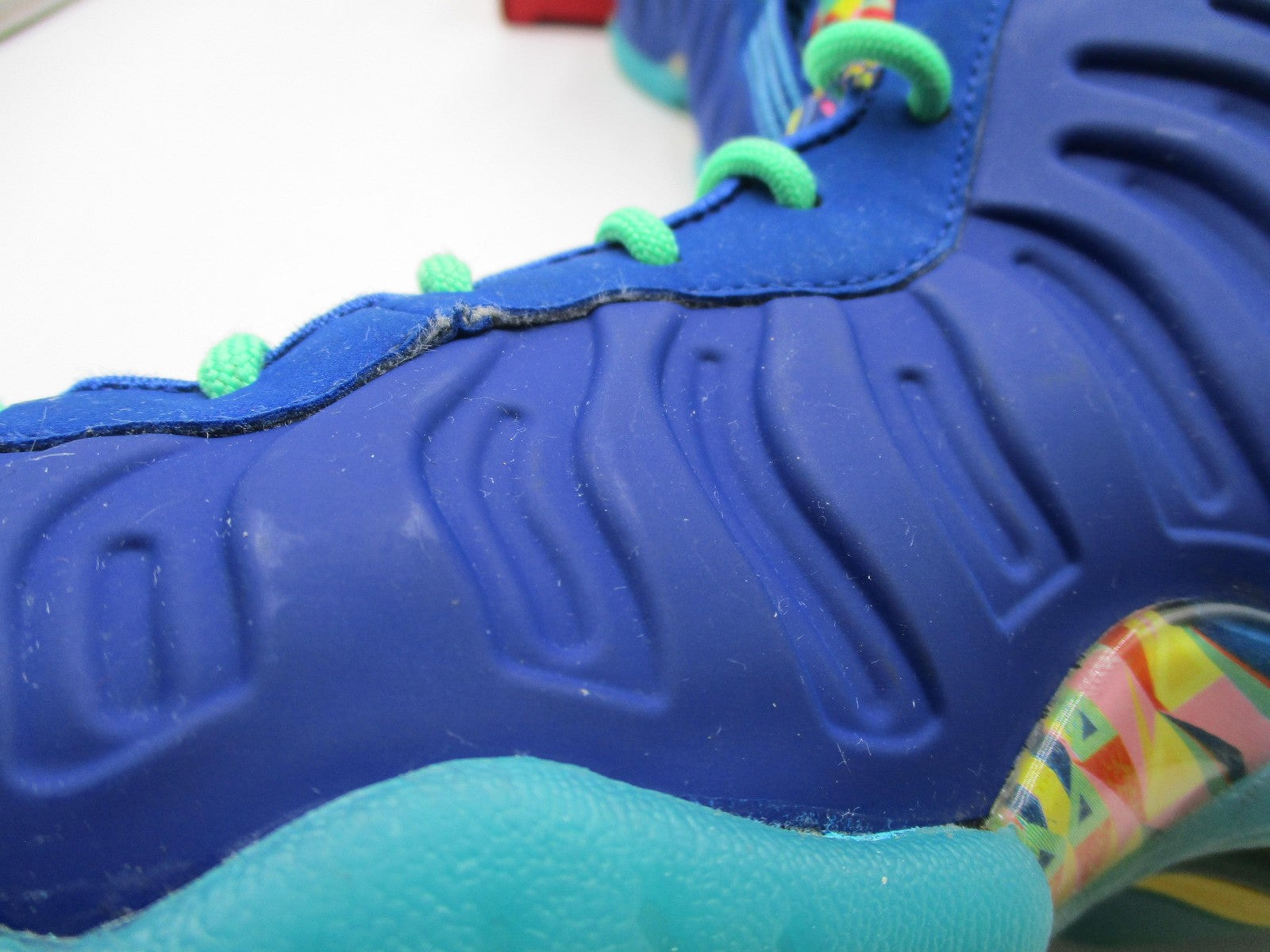 Nike Little Posite One GS 'Kaleidoscope' 4y DZ5190 400 Foamposite Basketball 1G310