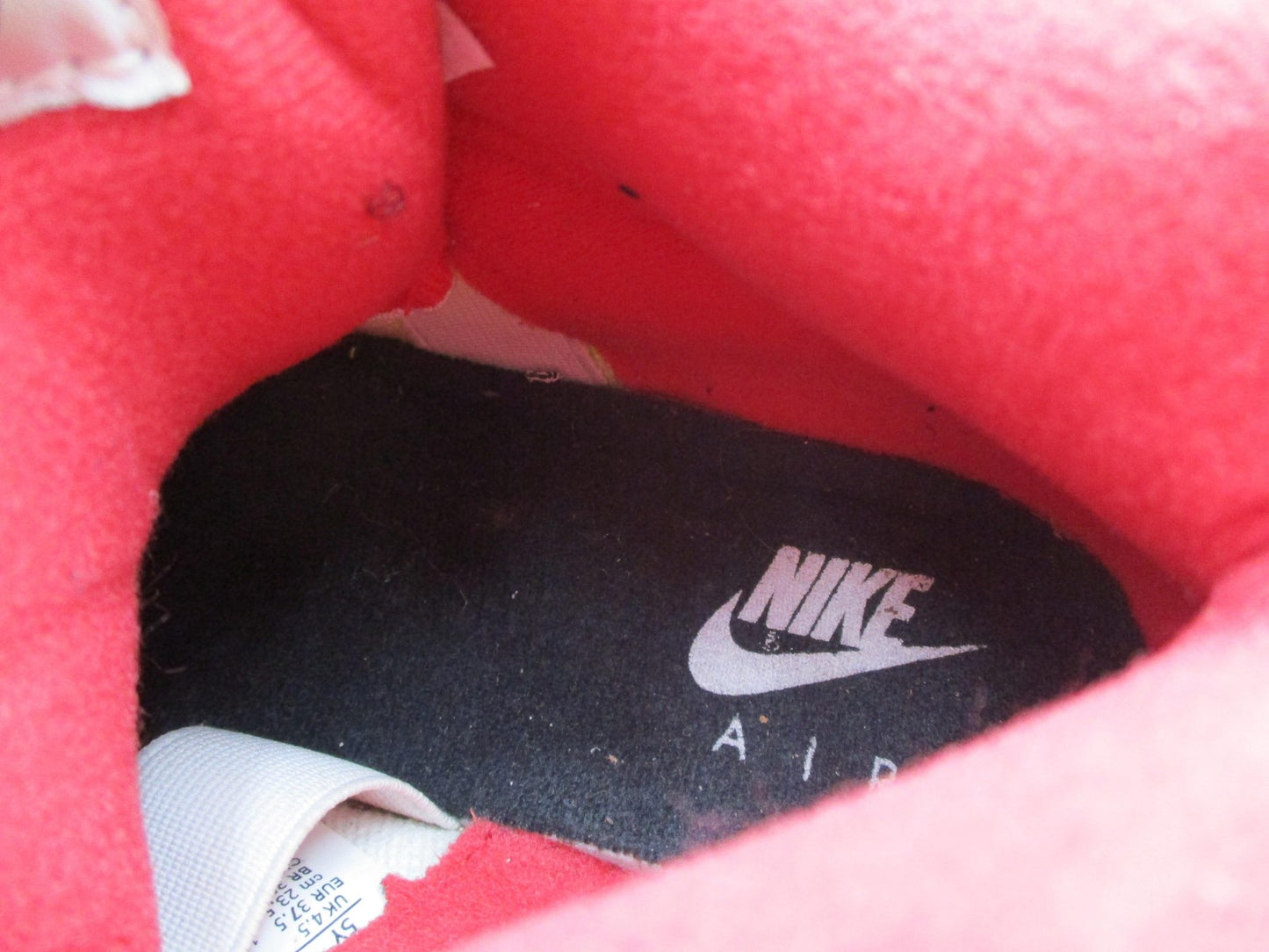 Nike Air Jordan 5 Retro Shoes Youth Size 5Y White Red Fire Red GS 440888-10114