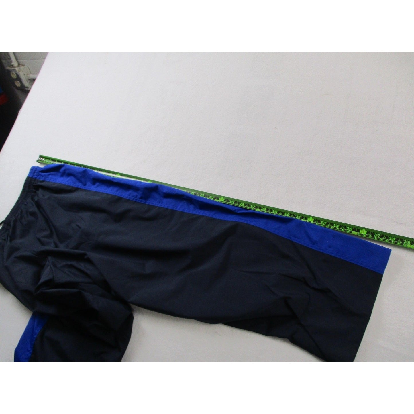 Fila Track Pants Mens Large Navy Blue Colorblock Lined Athletic Drawstring 14525