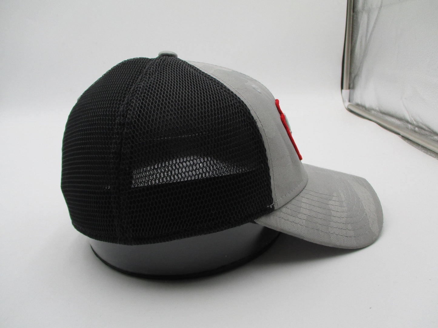 Kansas City Chiefs Hat Cap Fitted Gray Camo NFL Football New Era Mens Mesh8