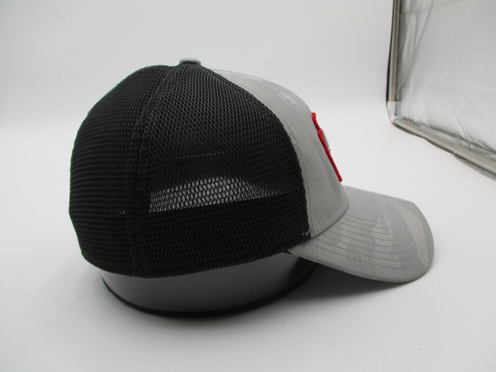 Kansas City Chiefs Hat Cap Fitted Gray Camo NFL Football New Era Mens Mesh8