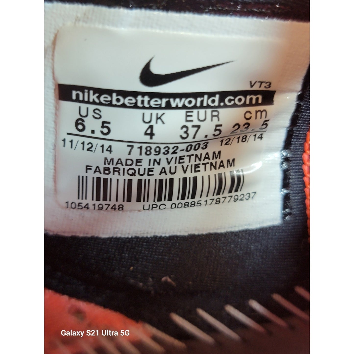 Nike Womens Free TR Fit 5 Size 6.5 7189320037