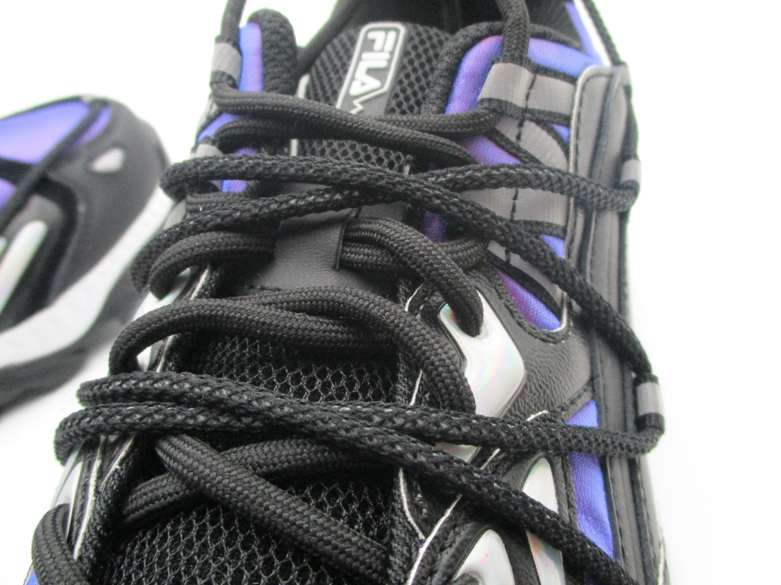 Fila Explore Energized Shoes Mens Size 8.5 Black Purple Trail Sneakers (1B8)9