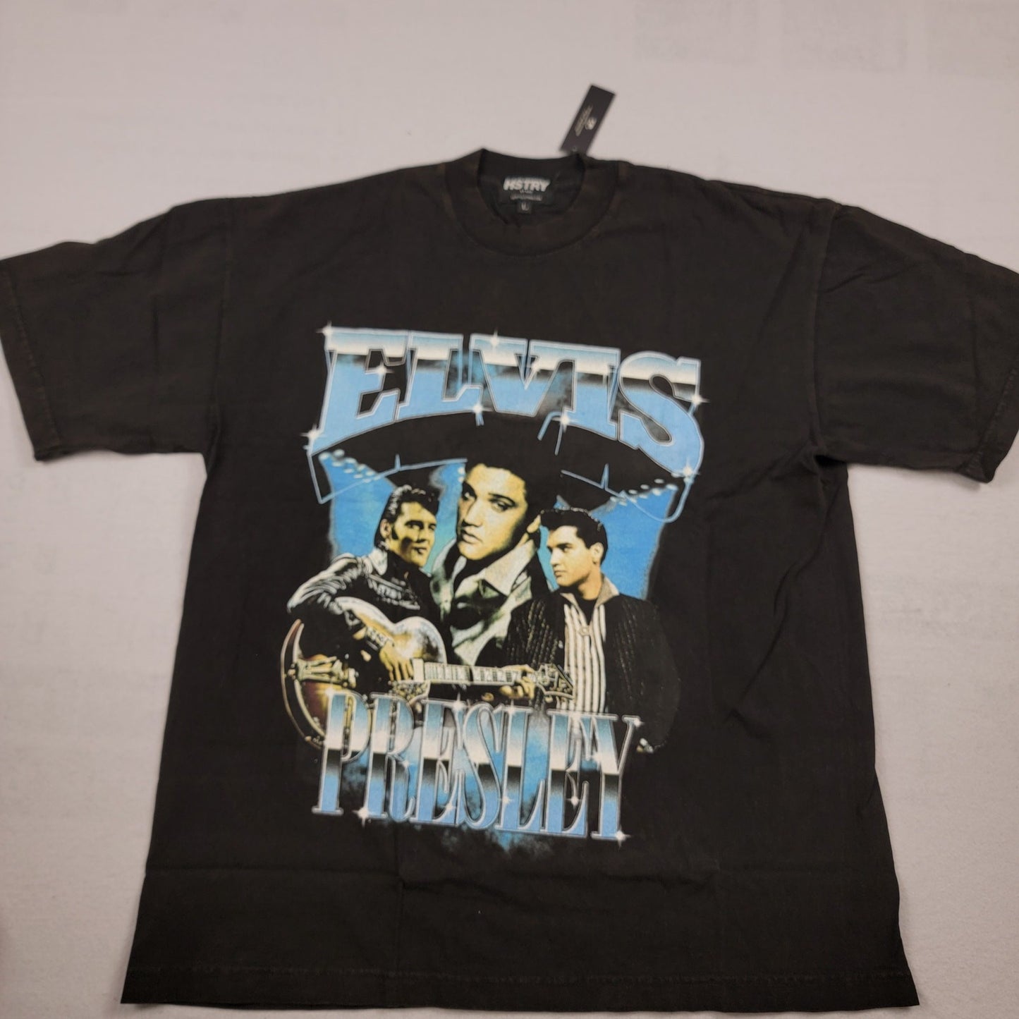 Hstry by NAS Elvis Presley Tshirt 2pk Sz L