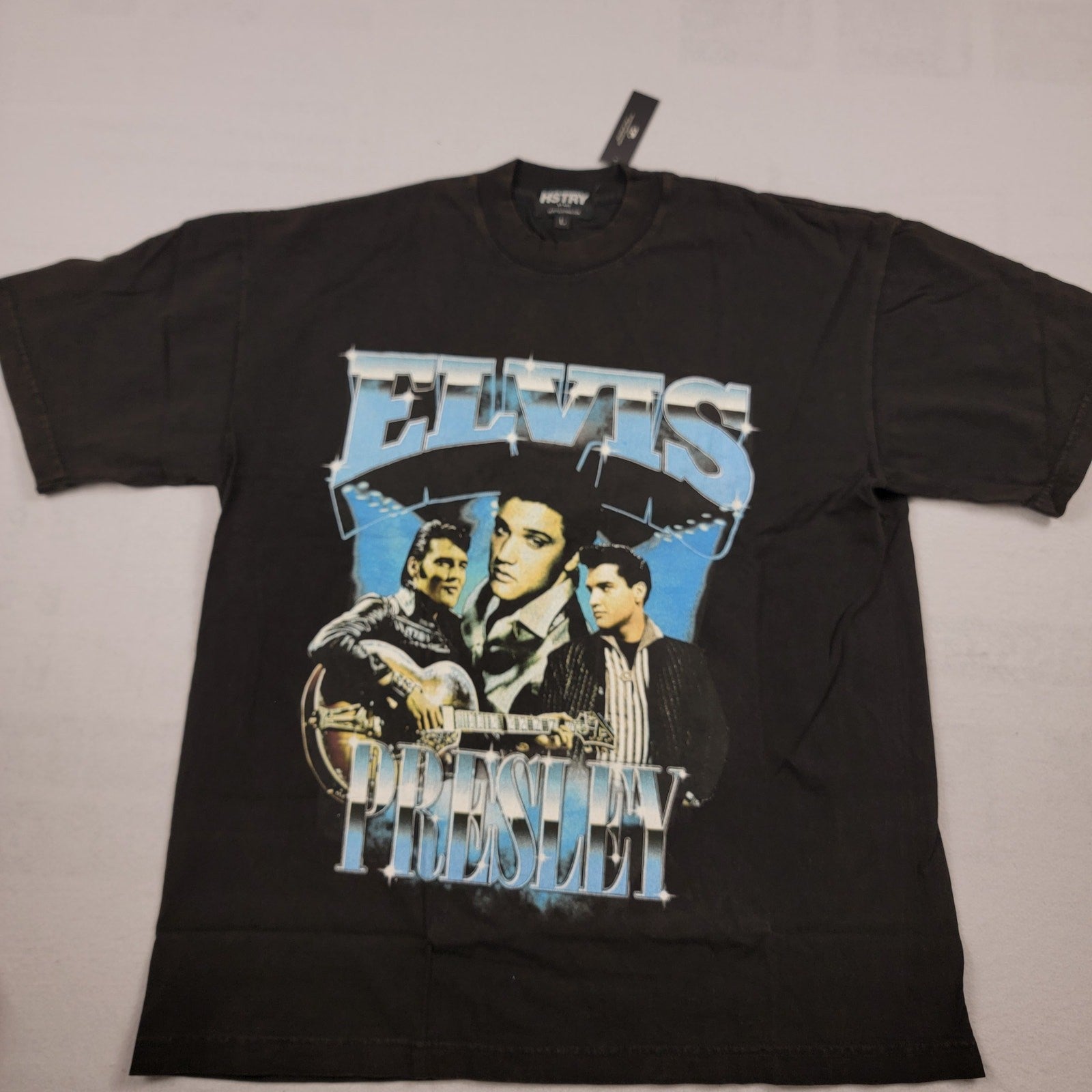 Hstry by NAS Elvis Presley Tshirt 2pk Sz L
