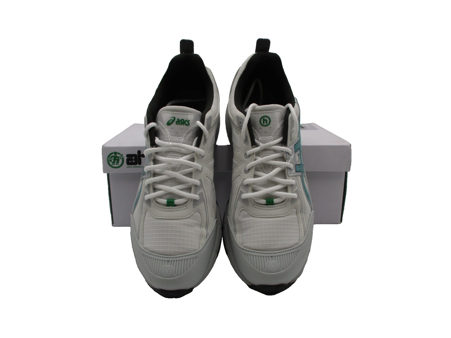 Asics Hidden Gel  Venture 6 Shield White / Wasabi 1203A778100 Men's Sz 10.52