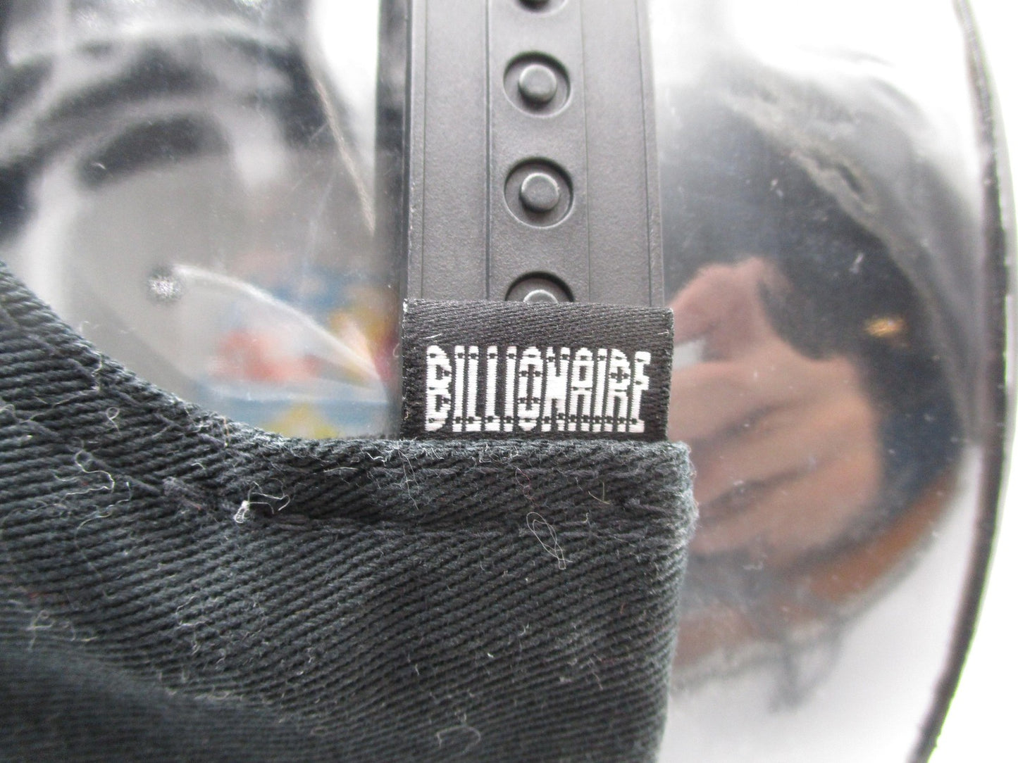 Billionaire Boys Club Hat Cap Snap Back Mens One Size Black Money Graphic Logo5