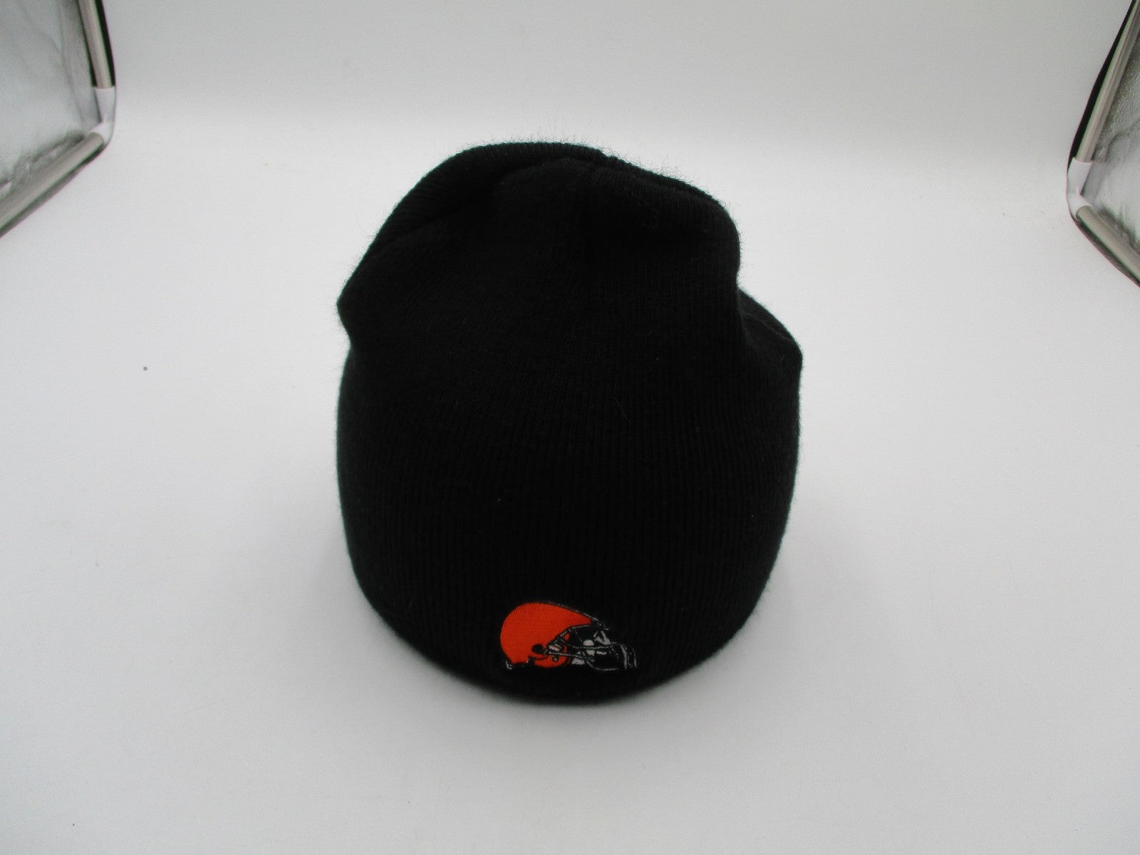 Cleveland Browns Hat Cap Knit Beanie One Size Black NFL Football Bud Light Mens3