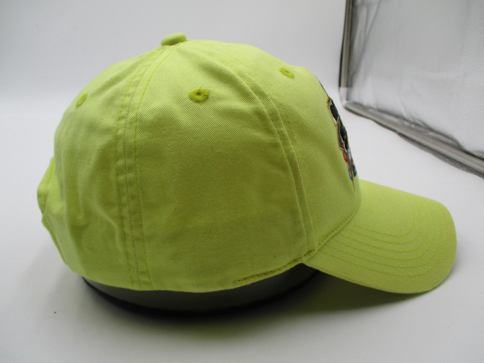 Vintage Daytona 500 Hat Cap Snap Back One Size Yellow NASCAR Twins Enterprise5