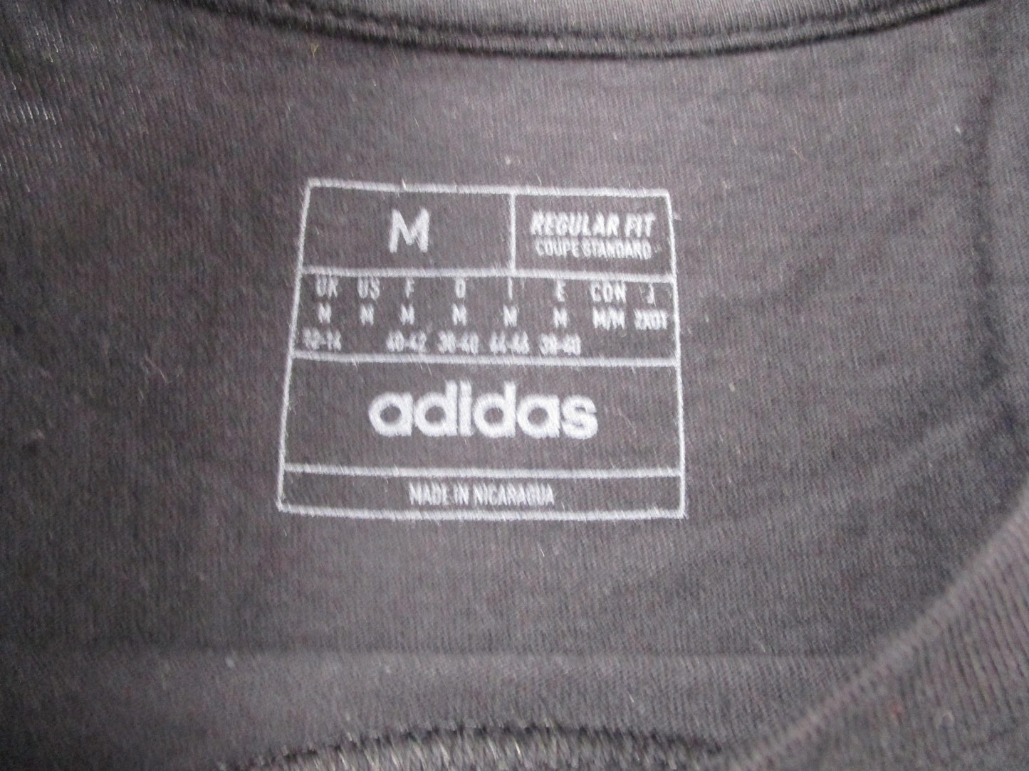 Adidas Running Shirt Womens M Black New York City Graphic Tee 136413652