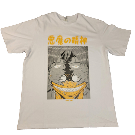 NIEPCE Shirt Large White Japanese Kanji Graphic Anime Tee New With Tags