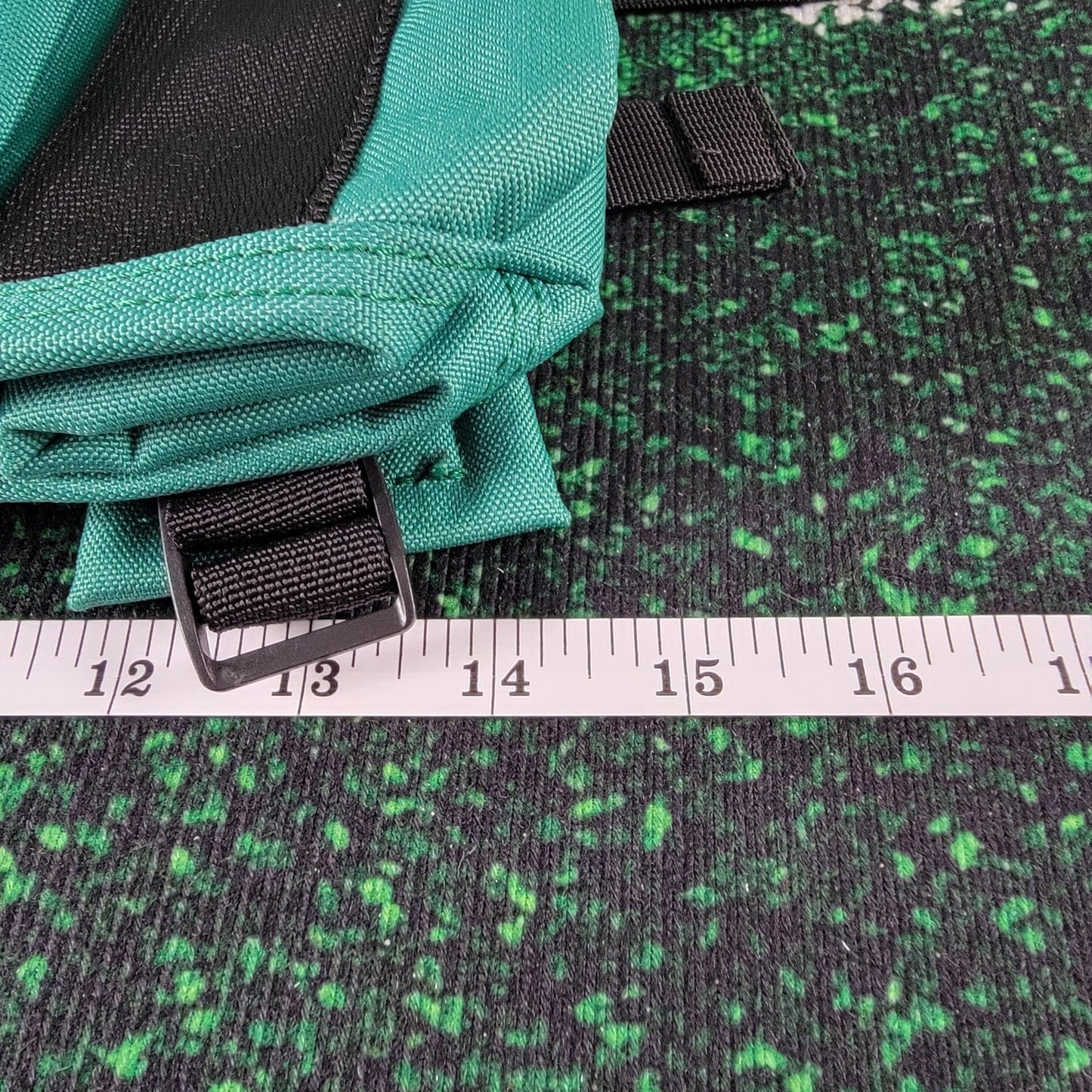 McNairy & Co B’NESS Roll Top Backpack Kelly Green Canvas Bag NWT $19811