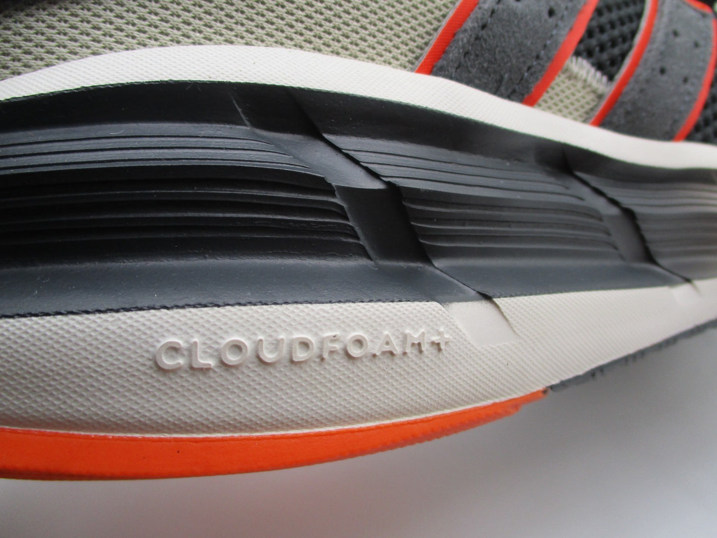 Adidas Astrastar Cloudfoam Black Gray Orange Men’s Sz 12 JQ60777