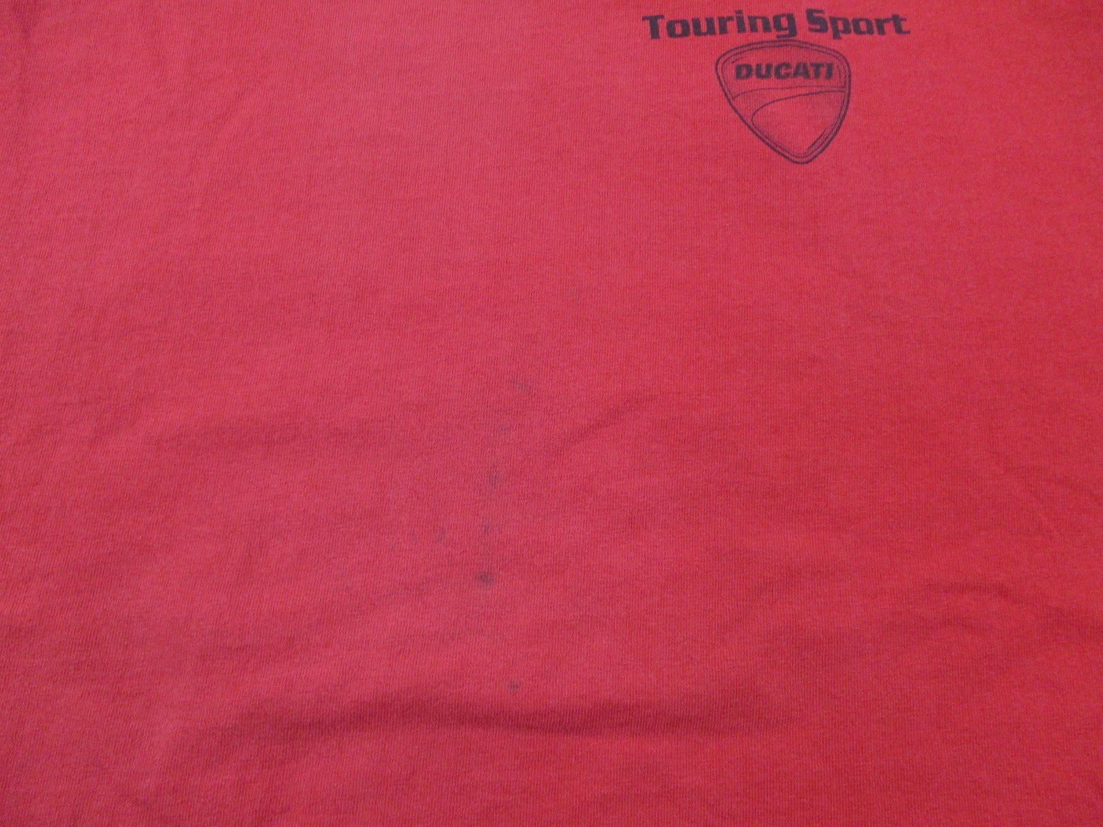 Touring Sport Ducati Shirt Mens XL Red Greenville SC Motorcycle Graphic Tee8