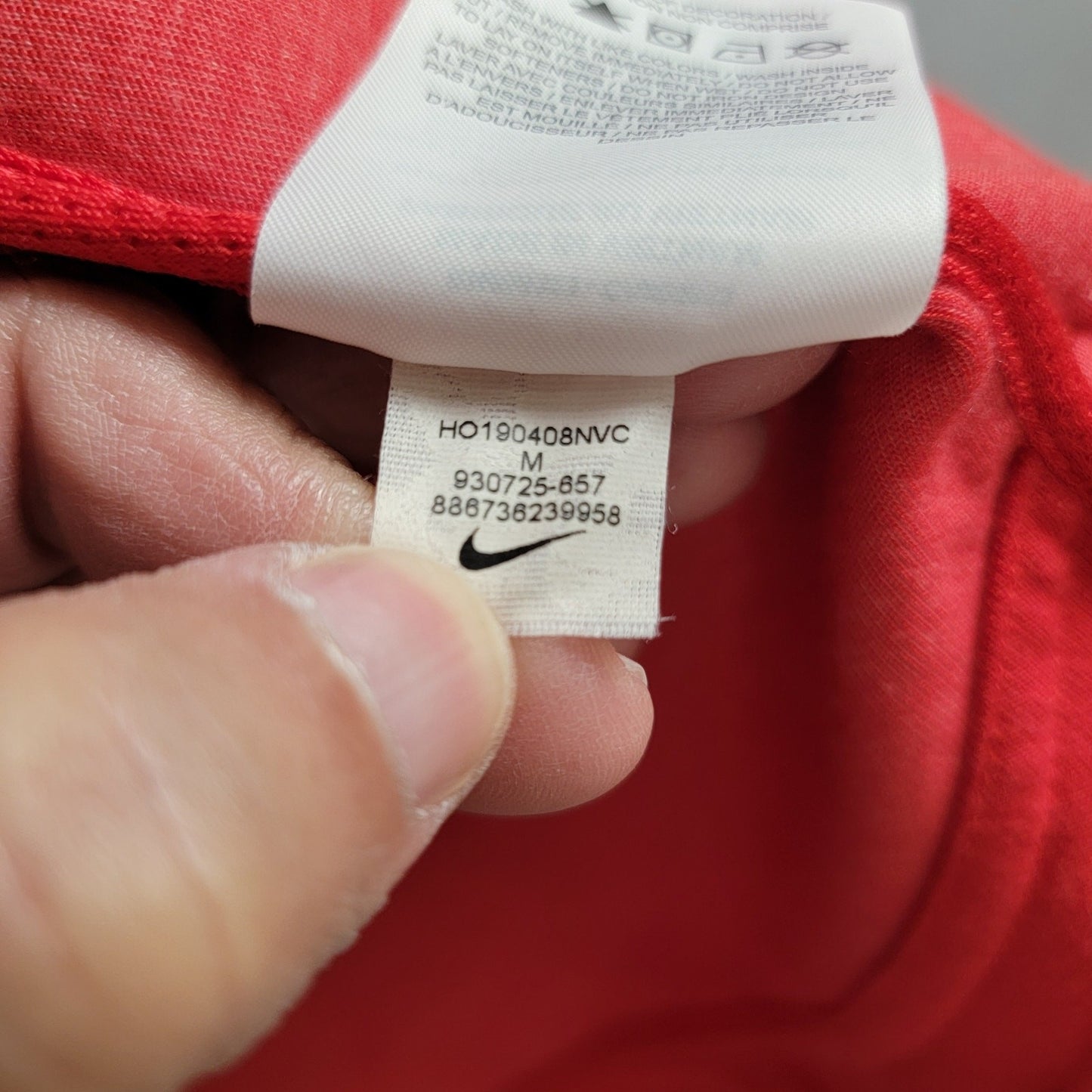 Nike NBA AllStar 2020 Chicago Red DriFit Tracksuit Hoodie & Pants M