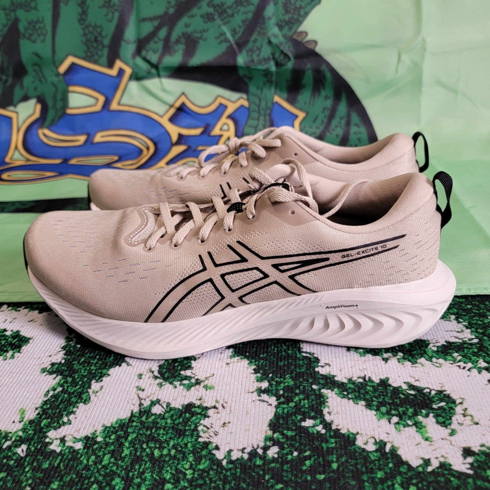 Asics Gel Excite 10 Men Sz 11 1011B600021 Feather Grey (S19)1