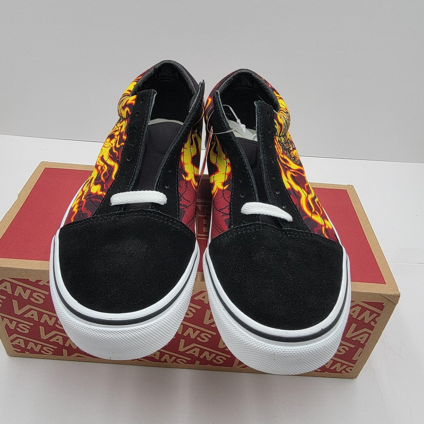 Vans Old Skool Black Samurai Rising Flames VN0A3WKT44I Men's