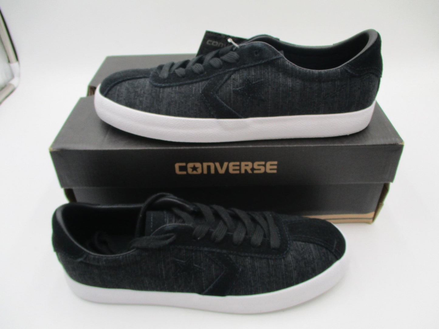 Converse Breakpoint Ox Shoes Mens Sz 6 Womens 7.5 Black White Sneakers 155581C2