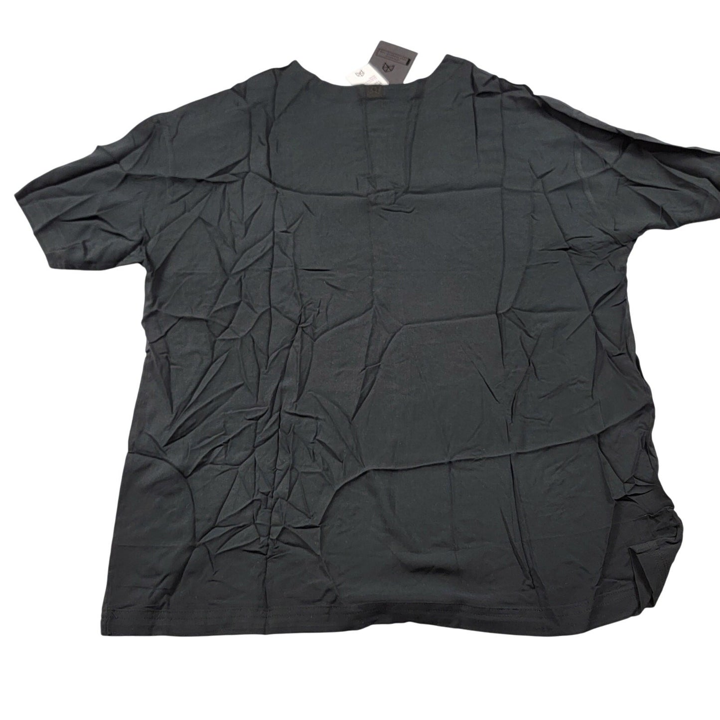 RawGear Sleep Raw Henley Black Short Sleeve Shirt Men’s Size M NWT1