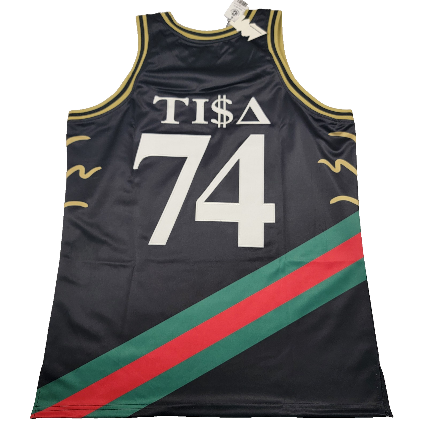 Headgear Classics TISA Basketball Jersey 2Pack XXL Black & Green NWT 74