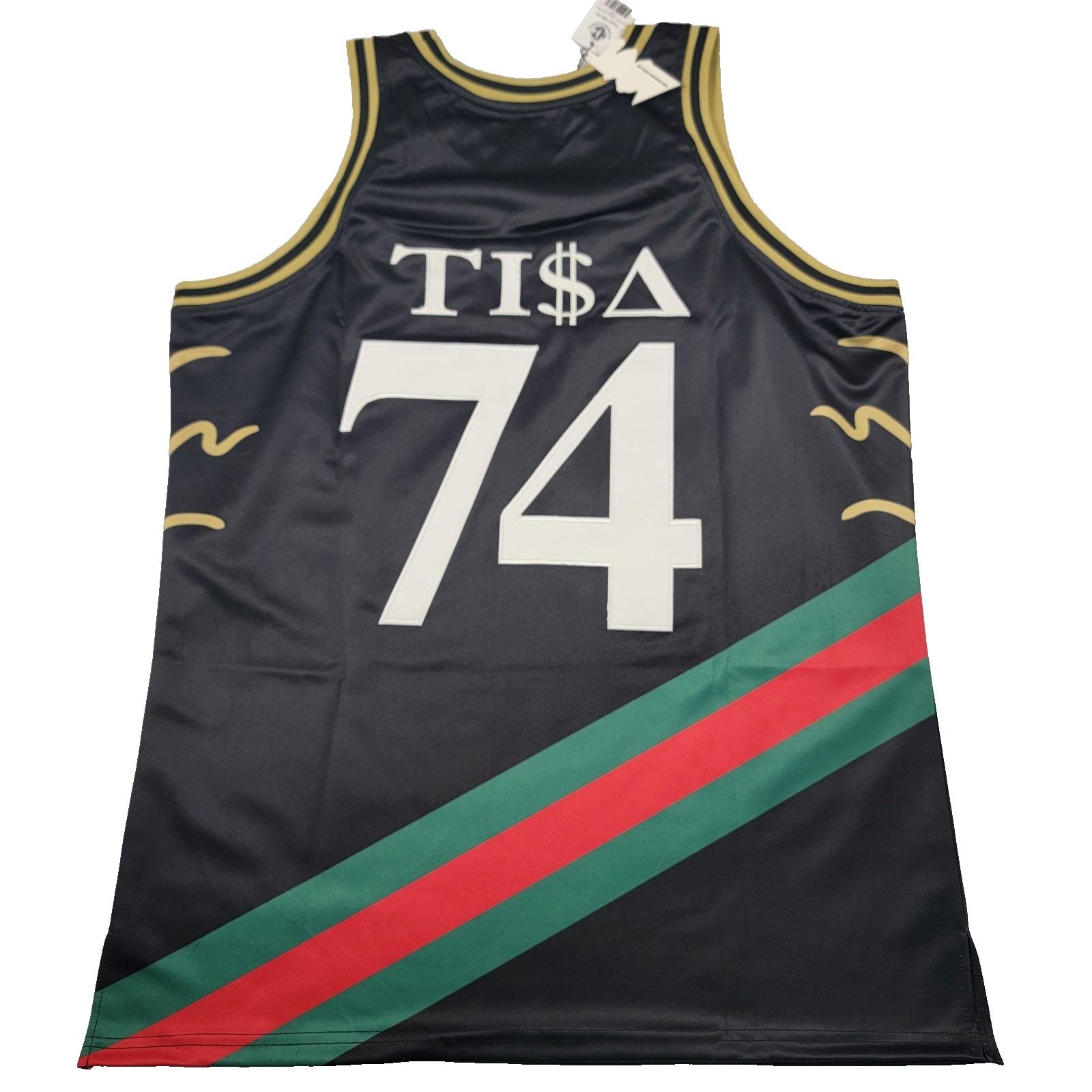 Headgear Classics TISA Basketball Jersey 2Pack XXL Black & Green NWT 74
