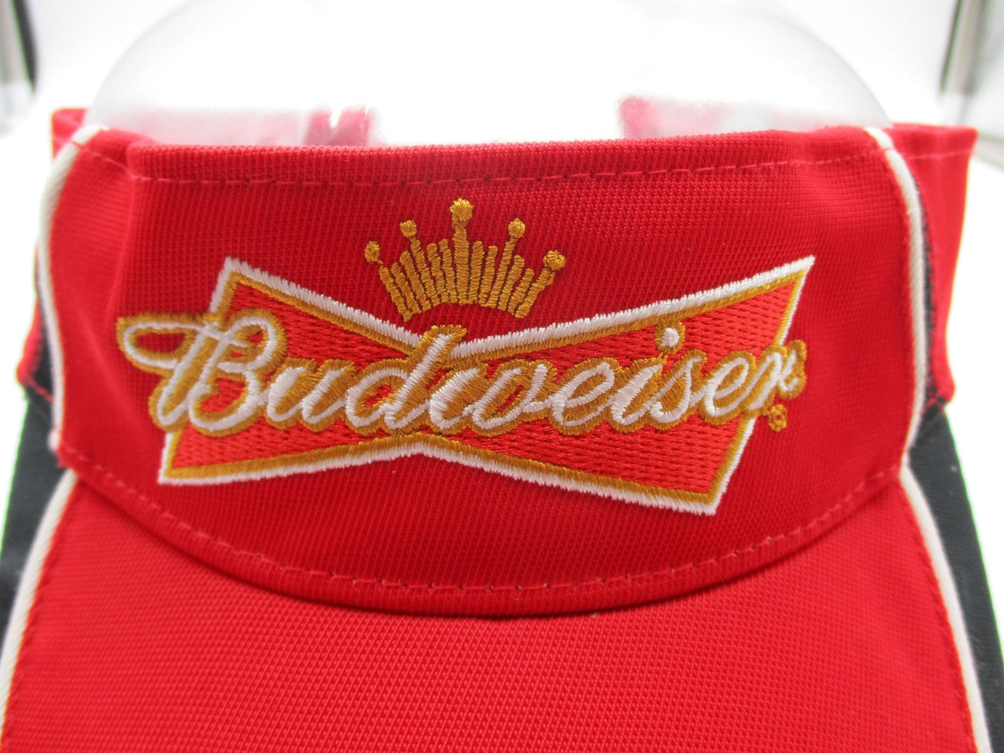 Kevin Harvick Budweiser Hat Cap Visor One Size Red NASCAR Auto Racing Mens Chase2