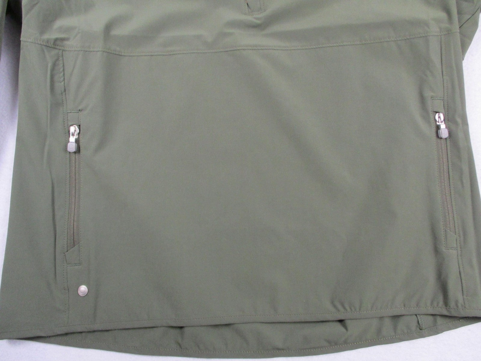 Peter Millar Crown Crafted Jacket Mens XL Green 1/4 Zip Golf Windbreaker 132113