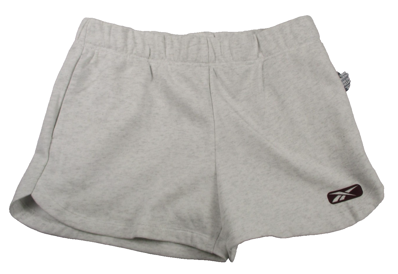 Reebok Varsity Summer Crewneck Short Set Womens L Gray Fleece Egret 131313154