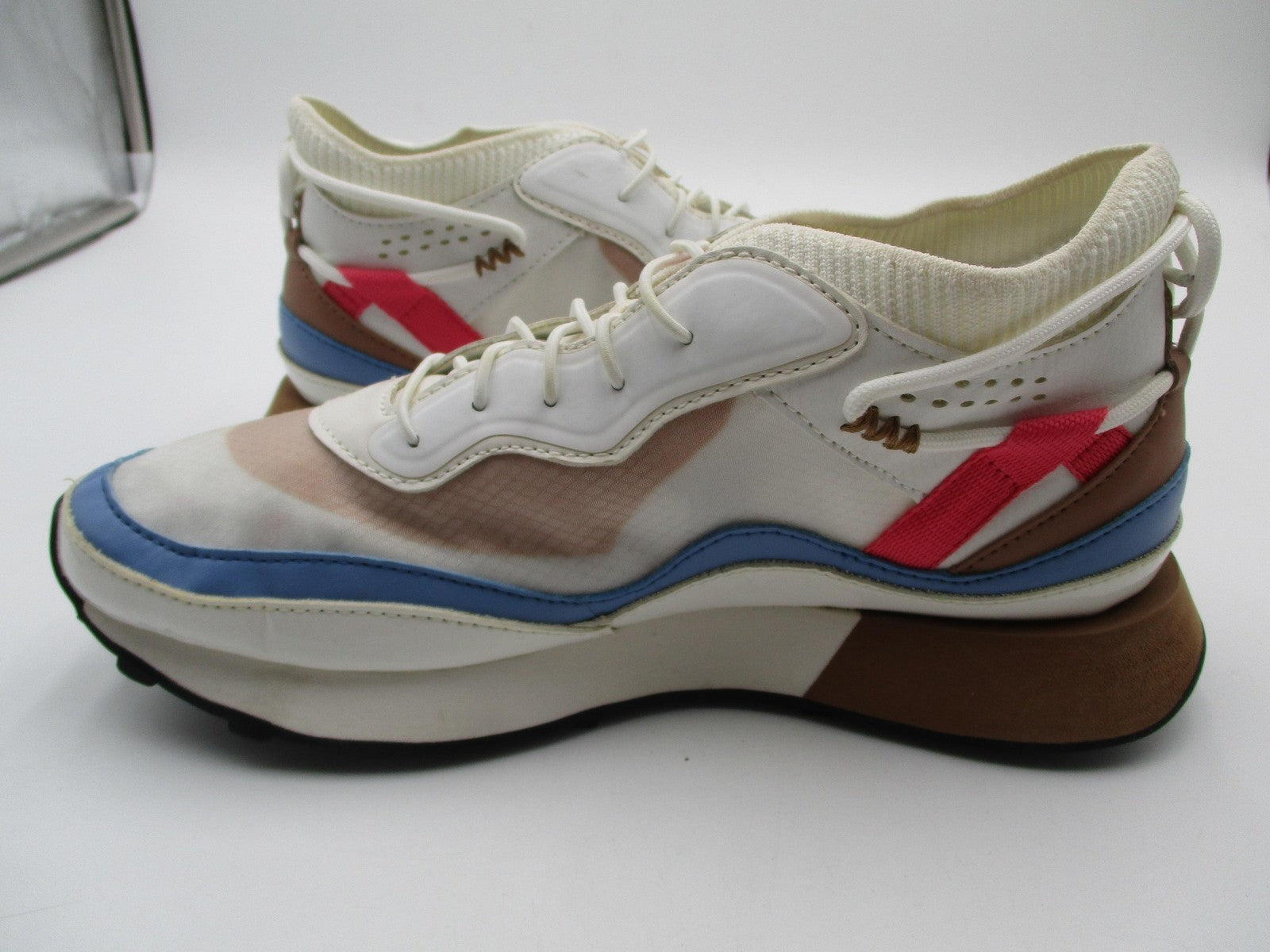 Armani Exchange Shoes Womens Size 7 Multicolor Colorblock Sneakers XDX122XV7119