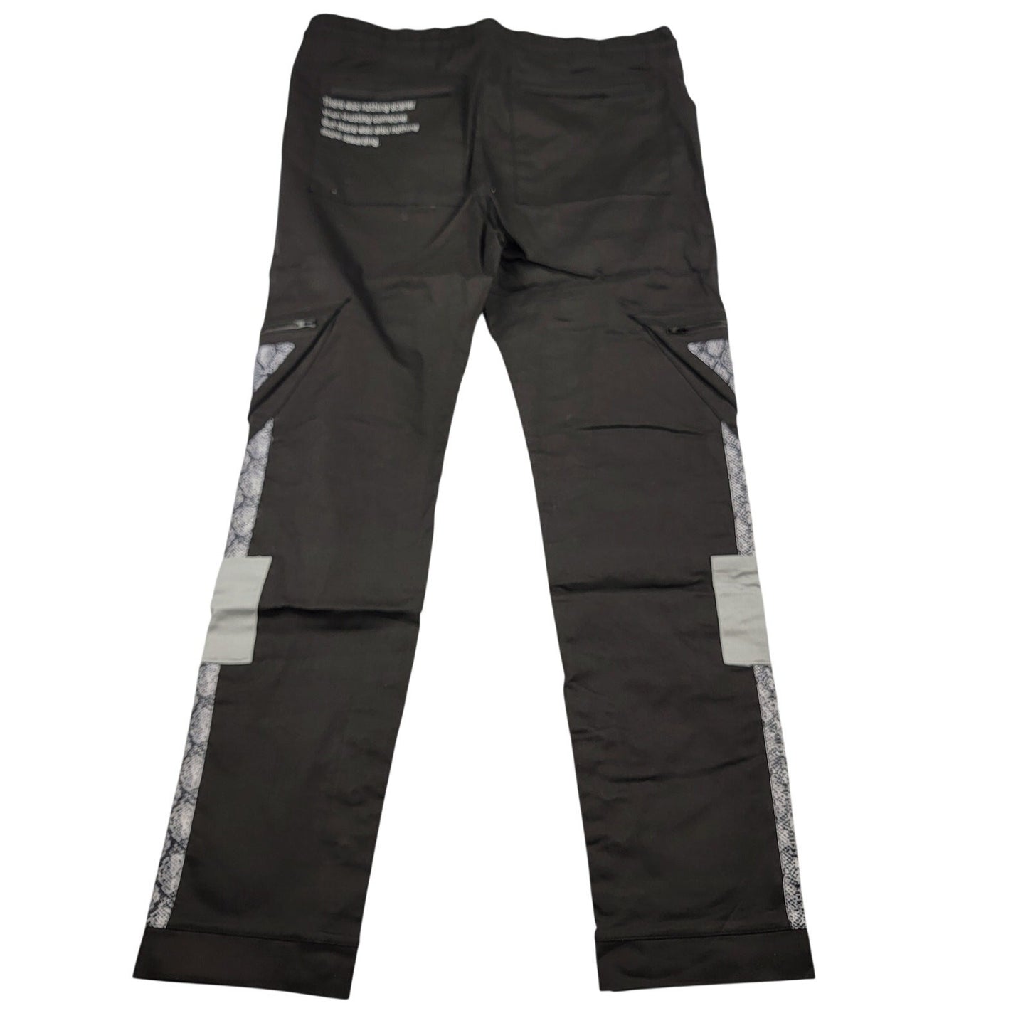 The Hideout Clothing Utility Vest & Pants Set Black Gray 2XL NWT 806074