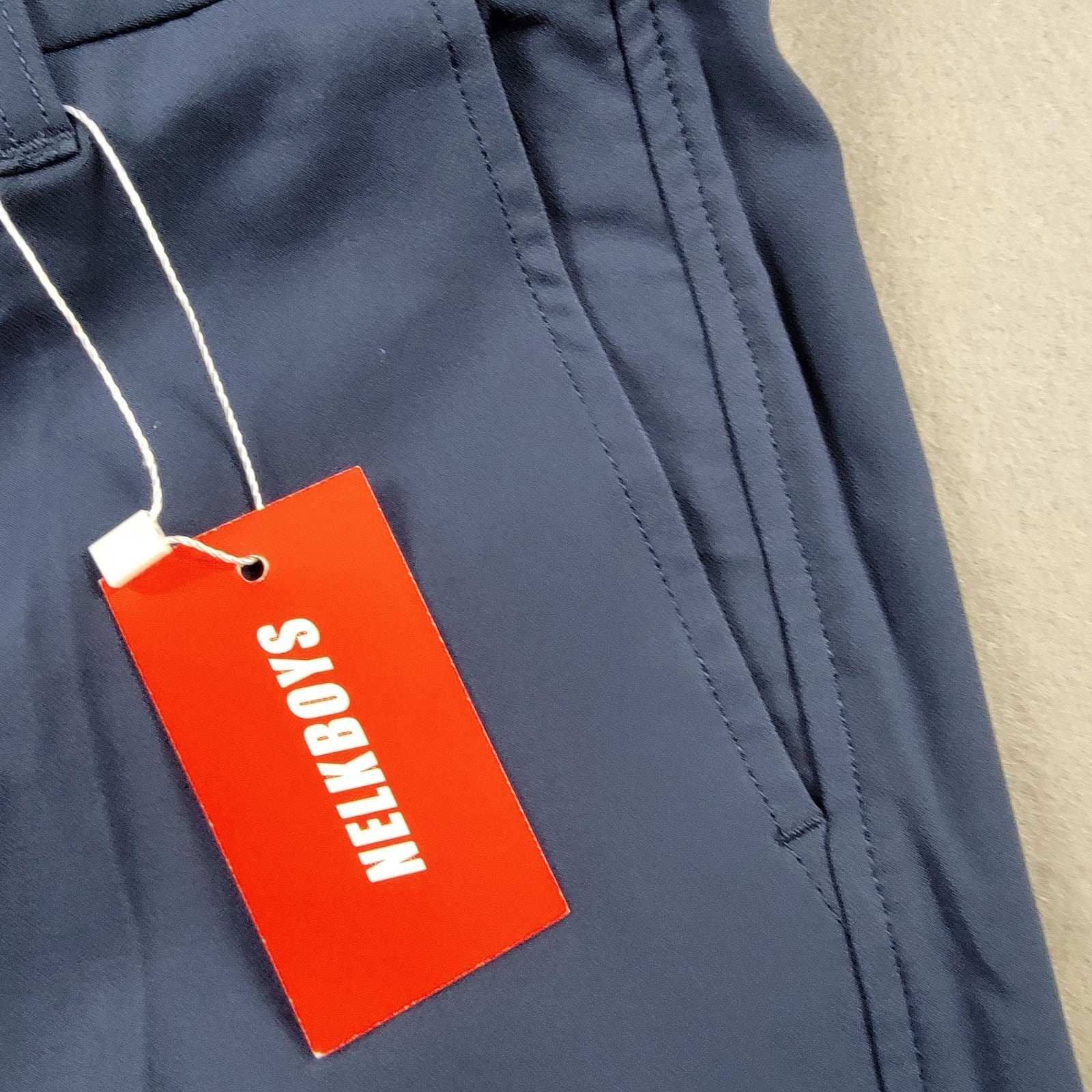 Full Send Golf Pants Mens M Measures 34x31 Navy Blue Performance Stretch NWT2