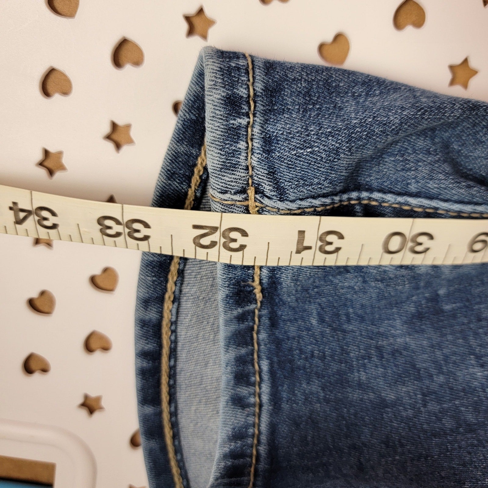 True Religion Joey Flare Jeans  Vintage Blue  Size 27
