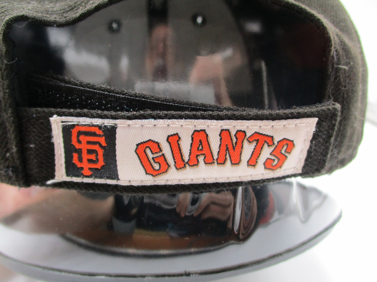 San Francisco Giants Hat Cap Strap Back One Size Black MLB Baseball New Era5