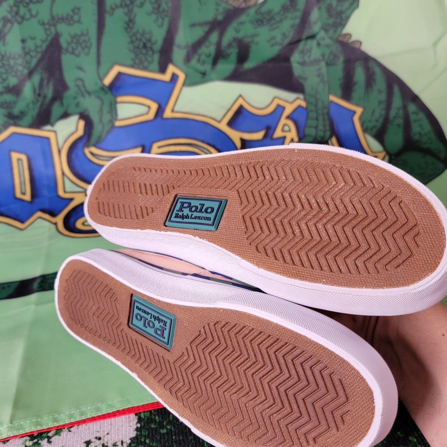 Ralph Lauren Polo Keaton Pony Lt Pink Mens Sz 7.5D 4