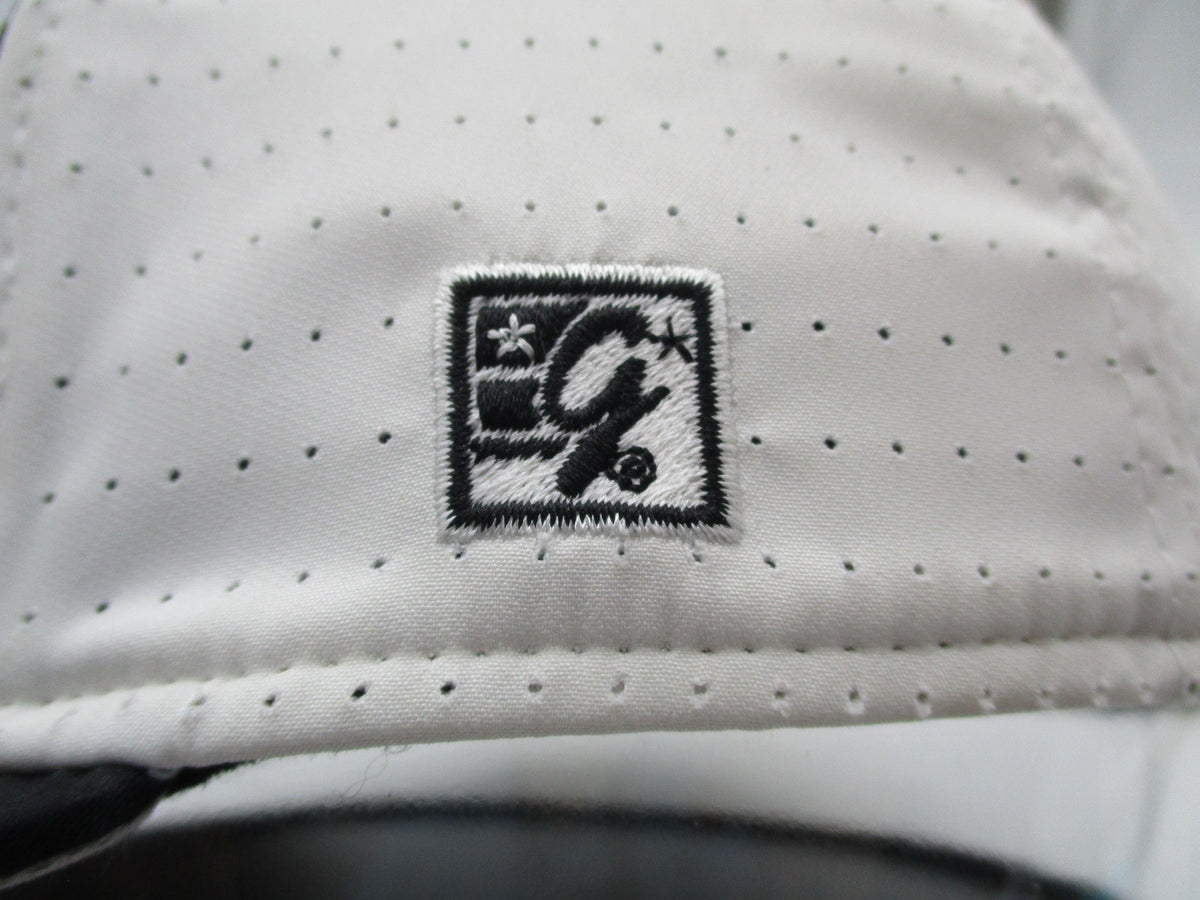Vintage The Game Pro Furman Hurricanes Paladins AFlex Hat Cap Size M Black/White5