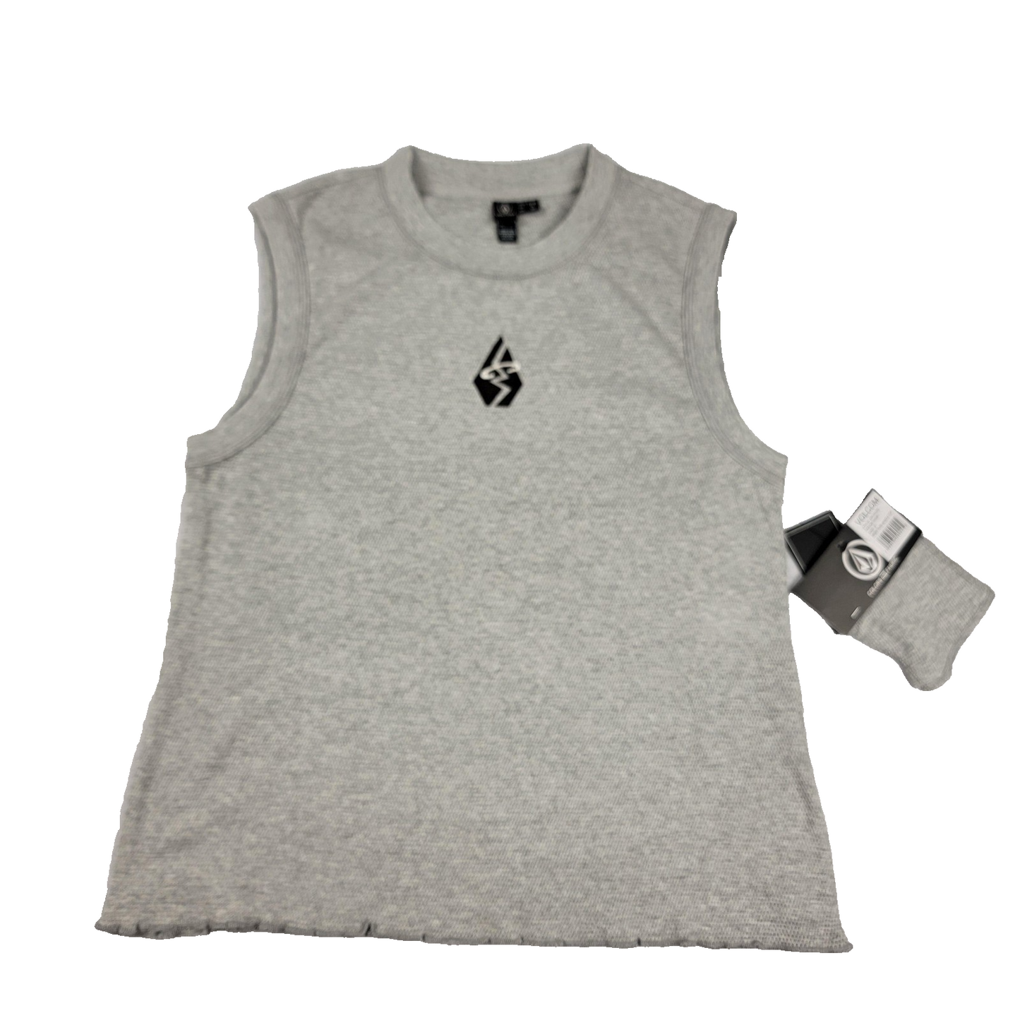 2 Piece Shirt Bundle Grizzly Grip Tape & Volcom Sz S