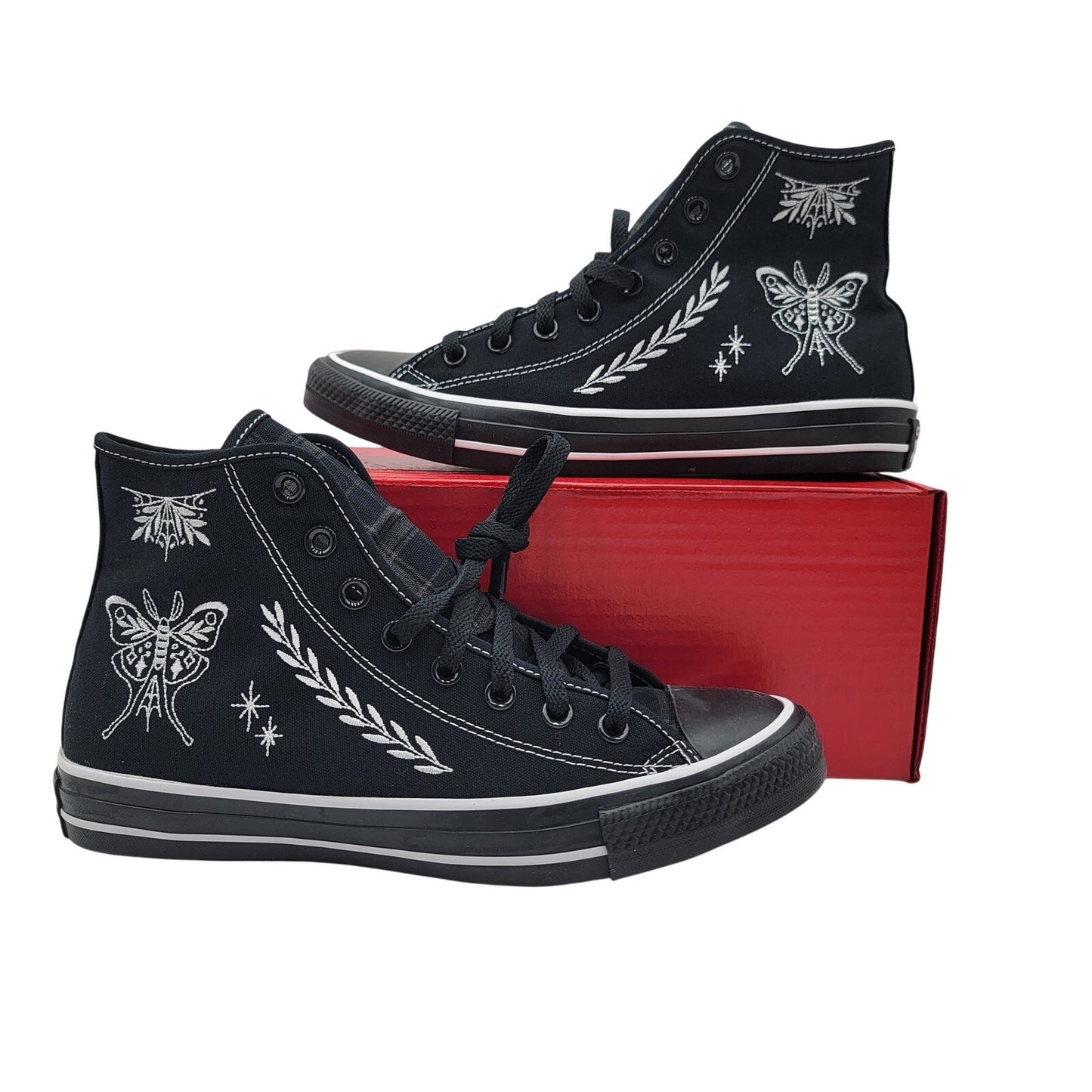 Converse Black CTAS High by You Custom Mens Sz 8 NIB0