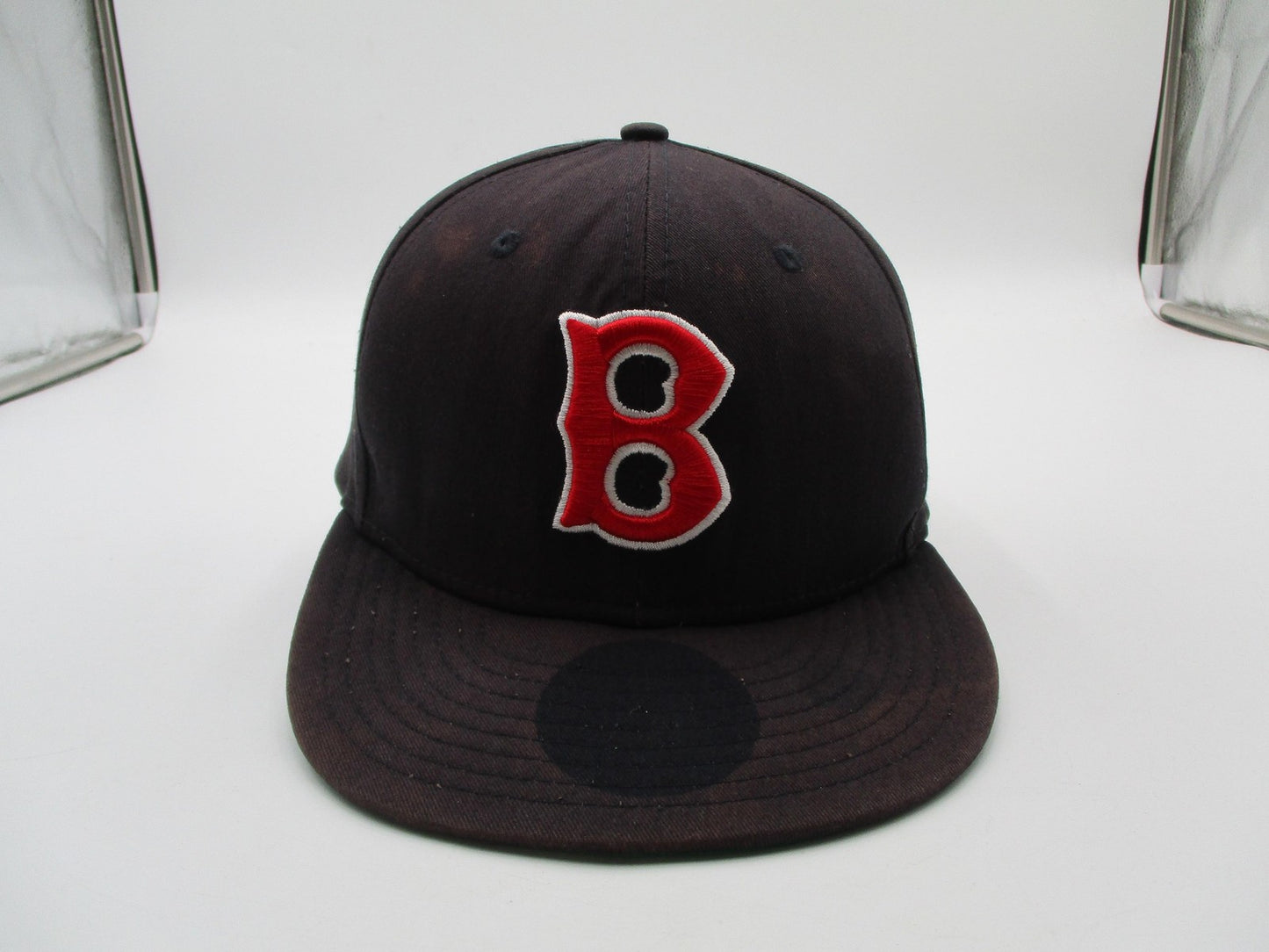 Boston Red Sox Hat Cap Snap Back One Size Blue Mens New Era Cooperstown0