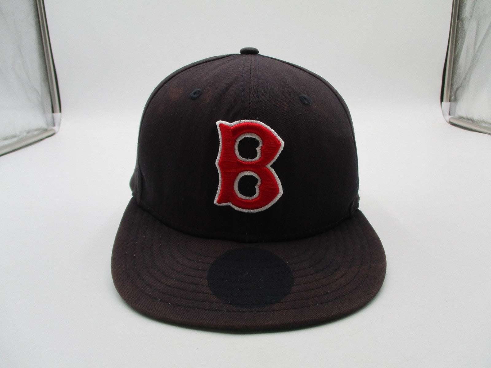 Boston Red Sox Hat Cap Snap Back One Size Blue Mens New Era Cooperstown0
