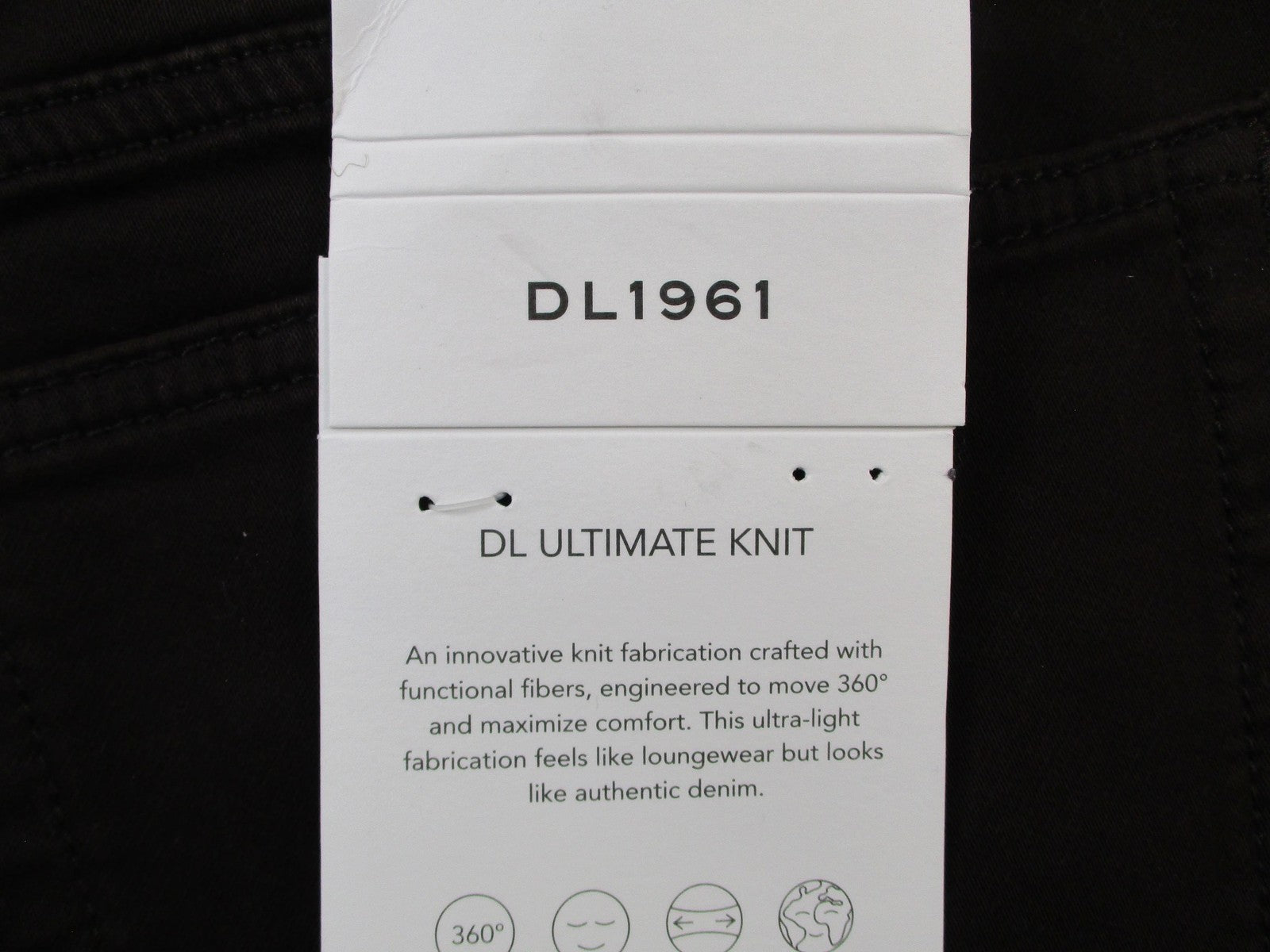 DL1961 Jeans Mens 38x34 Russell Slim Straight DL Ultimate Knit Tobacco 14477