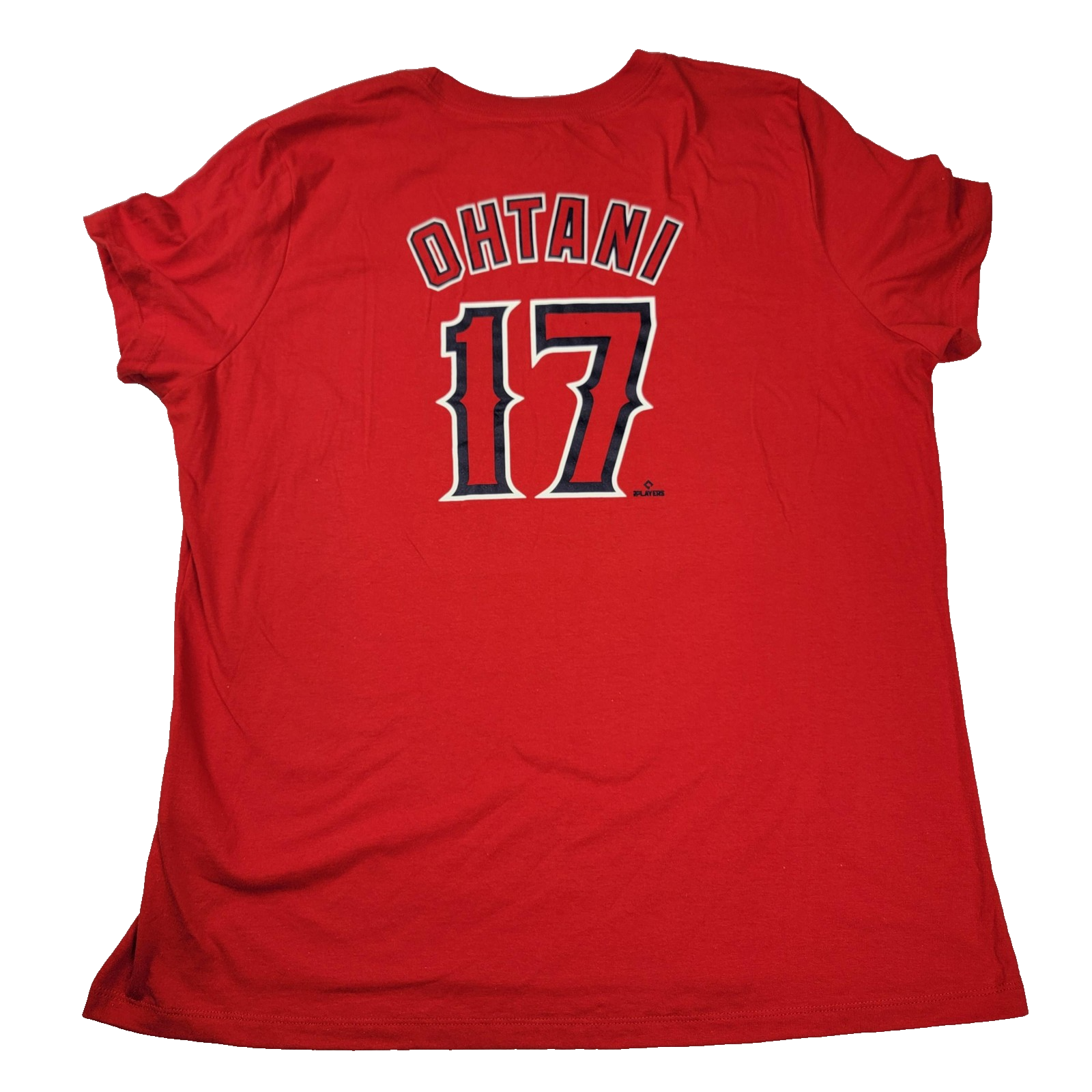 Los Angeles Angels Shirt Womens XL Red MLB Baseball Nike Ohtani 17 Tee