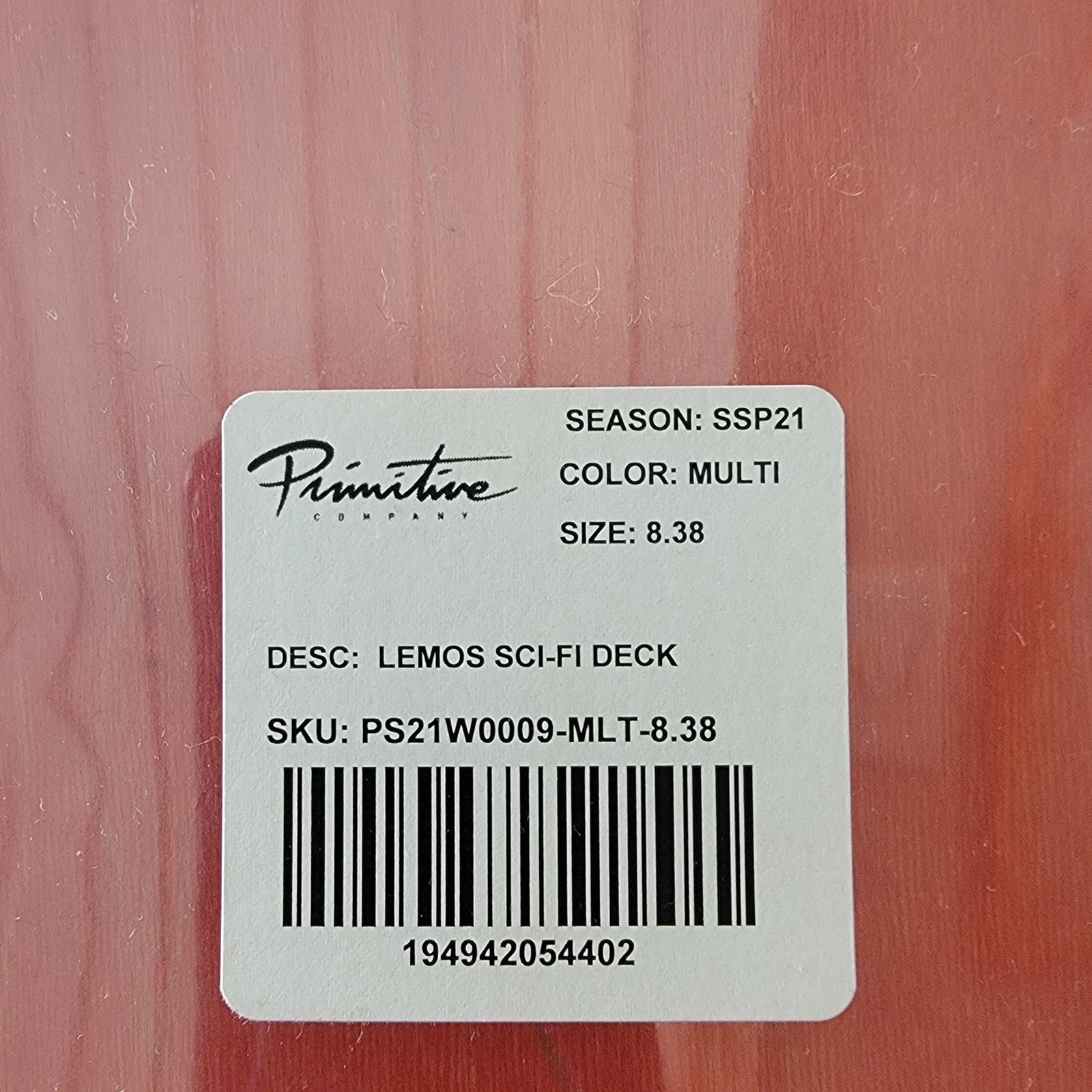 Primitive Skateboard Deck Tiago Lemos Temple Galaxy 8.38inch5